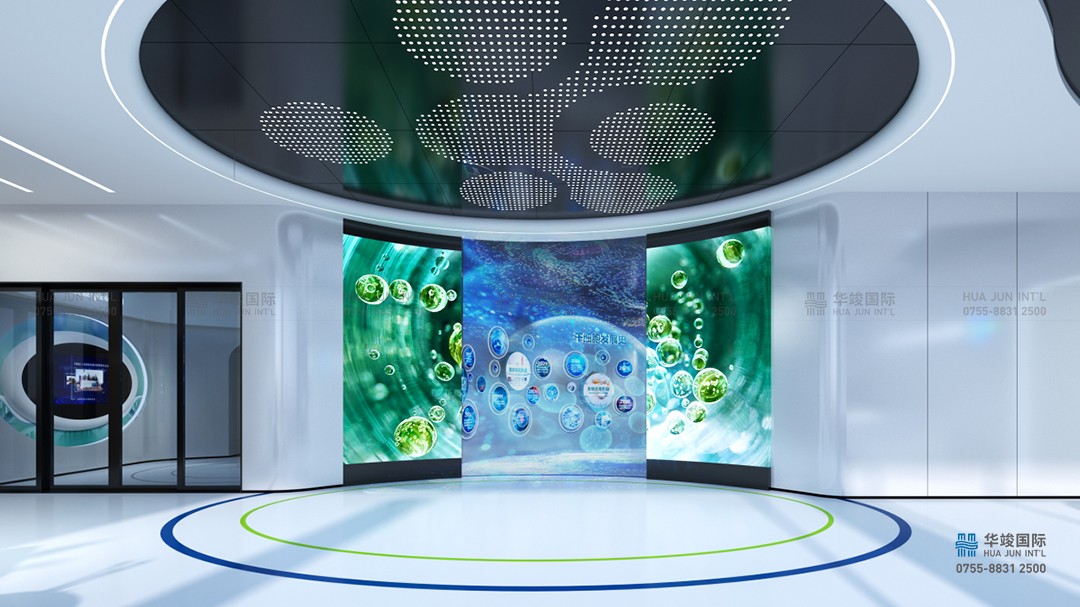 華竣國際:用科技重塑生命科學認知 探秘靠譜干細胞科普館設計裝修